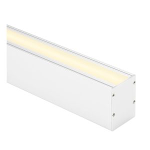 Deep Up & Down Large Square 1 Meter 80x60mm LED Profile Kit White - HV9693-6080-WHT