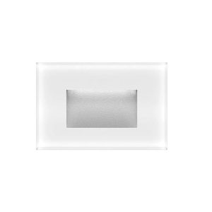 Zone 4W LED 240V Rectangular Recessed Light / Warm White - 19722