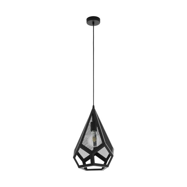 Bromwich 1 Light Pendant Black - 49146