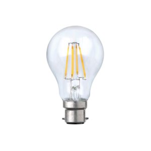 Filament Clear GLS LED 8W B22 Dimmable / Daylight - CF15DIM