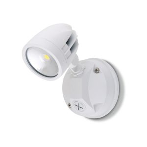 Single Head 11W LED Exterior Spotlight White / Daylight - AT9130/WHT