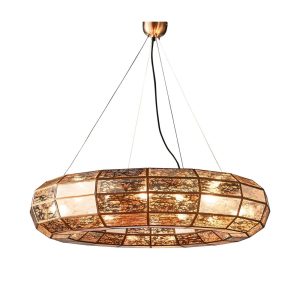 Victoria Large Hanging Lamp Brass - ELJE22216