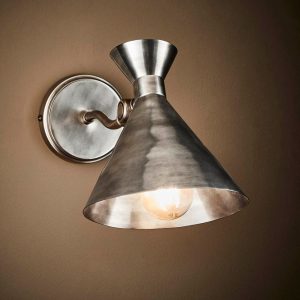 Lawson Wall Lamp Lantern Silver - ELKH534S