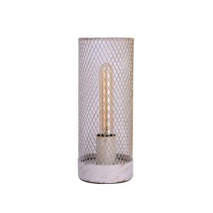 Clara White Touch Table Lamp - LL-27-0087W