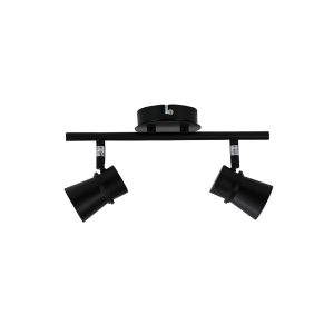 Yarra 2 Light Adjustable Spotlight Black - OL58811/2BK