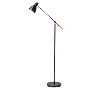 Scandinavian Adjustable Floor Lamp Black - LL-27-0037B