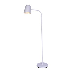 Peggy Adjustable Floor Lamp White - LL-27-0044W