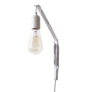 Dinka 1 Light Wall Light White - LL-27-0092W