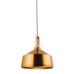 Biorn 1 Light Angled Pendant Light Gold - LL002PL020G