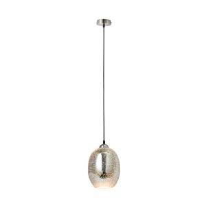 Javarone 1 Light Pendant Small Chrome - LL002PL026CH