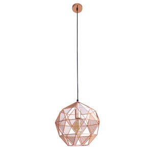 Bolu 1 Light Pendant Copper - LL002PL036CP