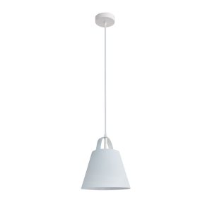 Clark 1 Light Pendant White - LL002PL043W