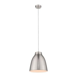 Zoey 260mm 1 Light Pendant Brushed Nickel - 31376