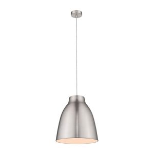 Zoey 400mm 1 Light Pendant Brushed Nickel - 31381