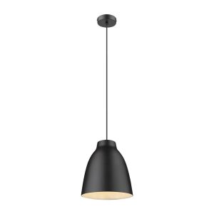 Zoey 400mm 1 Light Pendant Black - 31382