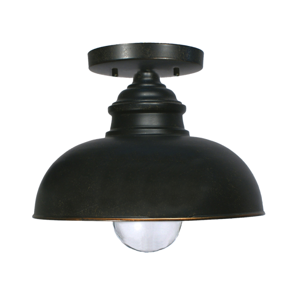 Parkway Under Eave Light Antique Bronze IP44 - 1001394