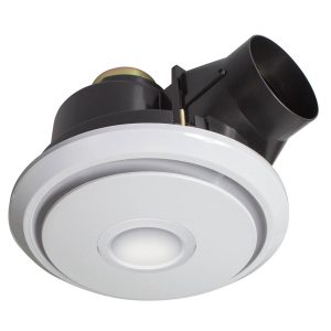 Boreal II 12W LED Exhaust Fan Large White / Tri-Colour - 20751/05