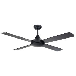 Tempo 52" AC Ceiling Fan Matt Black - 20910/06