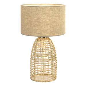 Bayz 1 Light Table Lamp Large Sand - BAYZ TL40-SD