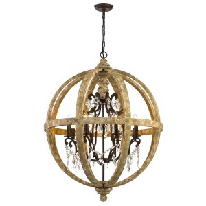 Florin 8 Light Chandelier - FLORIN PE8-WI