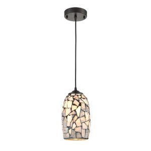 Stone Mosaic Hand Blown Glass Pendant Light - Glaze10