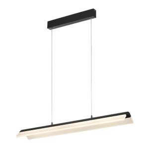 Kaplan 33W Dimmable LED Pendant Black / Cool White - KAPLAN PE100-BK