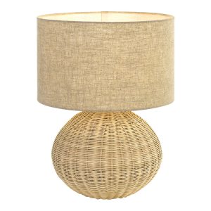 Mohan 1 Light Table Lamp Sand - MOHAN TL38-SD