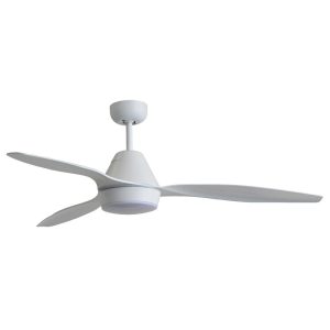 Triumph 52" 15W LED AC Ceiling Fan White Satin / Tri-Colour - MTF1333WS