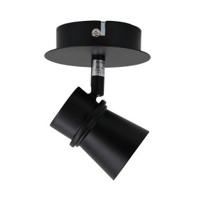 Yarra 1 Light Adjustable Spotlight Black - OL58810/1BK