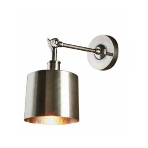 Portofino 1 Light Wall Lamp Antique Silver - ELPRTFWL15AS