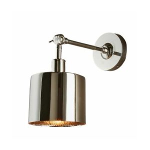 Portofino 1 Light Wall Lamp Shiny Nickel - ELPRTFWL15SN