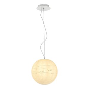 Tarvos 1 Light Pendant Small - TARVOS PE30-WH