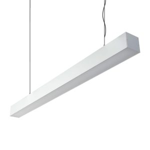 Max-75 17.3W 1000mm Linear LED Pendant Aluminium / Warm White - 22372