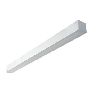 Max-75 17.3W 1000mm Surface Mounted Linear LED Profile Aluminium / Warm White - 22360