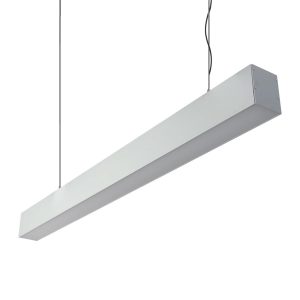 Max-75 34.6W 1000mm Up/Down Linear LED Pendant Aluminium / Warm White - 22384