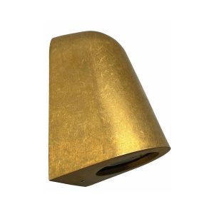 Torque GU10 240V Exterior Wall Light Antique Brass - TORQUE3