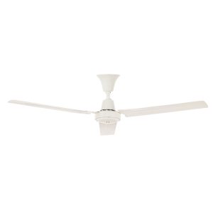 Airmotion 48" J-Hook AC Aluminium Ceiling Fan White - 20891/05