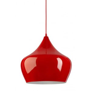 Adria 1 Light Pendant Red - ADRIA-RED