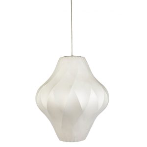 Barno 1 Light Pendant White - BARNO-L