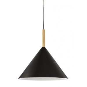 Cervaro 1 Light Pendant Black - CERVARO-1L BLK