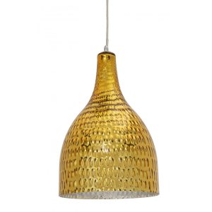 Chevron 1 Light Pendant Gold - CHEVRON-1P GLD