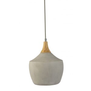 Diletta 1 Light Pendant Concrete - DILETTA-1P