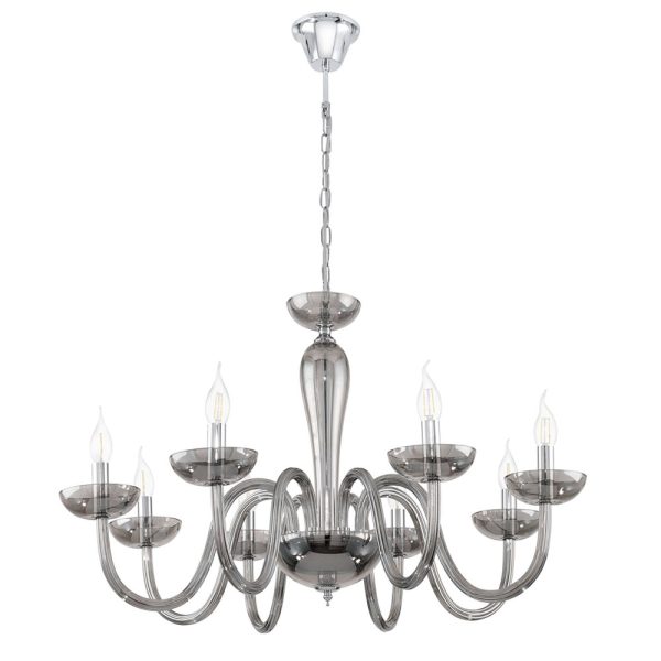 Falcado 8 Light Chandelier Chrome - 39118