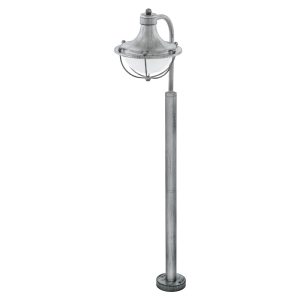 Monasterio 1 Light Post Light Antique Silver - 95979