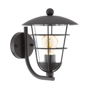 Pulfero 1 Light Upward Exterior Wall Light Black - 94834