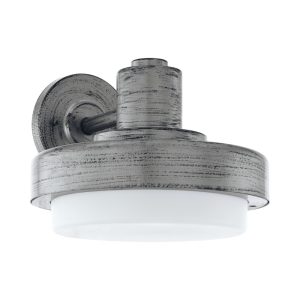 Tollera 1 Light Exterior Wall Light Antique Silver - 96234