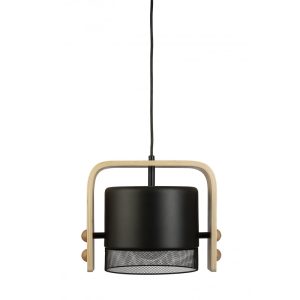 Fatina 1 Light Pendant Black - FATINA-1L-BLK