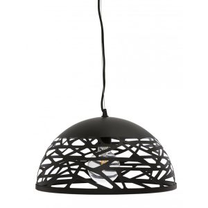 Federal 1 Light Pendant Small Black - FEDERAL-40 BLK