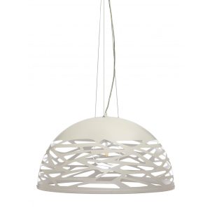 Federal 1 Light Pendant Small White - FEDERAL-40 WHT