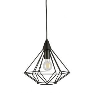 Firma 1 Light Pendant Black - FIRMA-1L